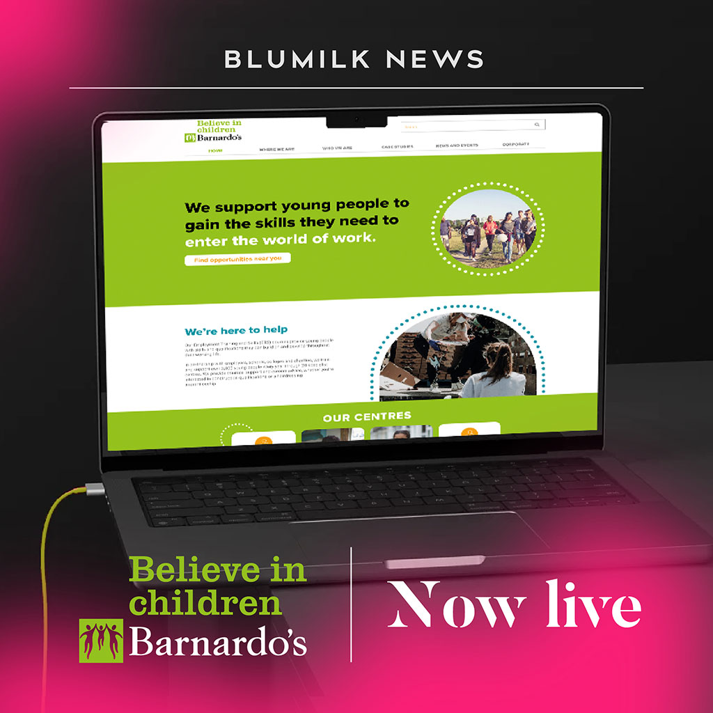 Barnardo’s – building a website to improve future prospects for young people